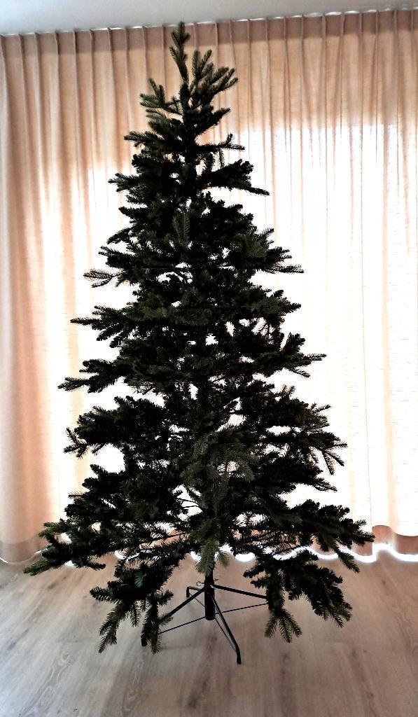 Kunst kerstboom Brampton Slim Green 230 cm, Diversen, Kerst, Zo goed als nieuw, Ophalen