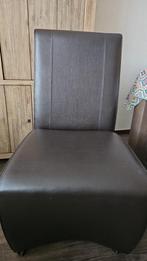 4 eetkamerstoelen, Huis en Inrichting, Stoelen, Ophalen of Verzenden, Zo goed als nieuw, Bruin, Vier