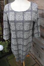 Jurk zwart/ beige/ kaki Geisha mt XL/42 Vaste prijs, Geisha, Zwart, Maat 42/44 (L), Ophalen of Verzenden
