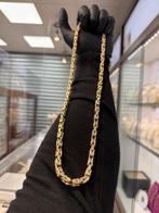 Prachtige 14k gouden koningsketting 70 cm 5.5 mm, Sieraden, Tassen en Uiterlijk, Kettingen, Ophalen of Verzenden, Zo goed als nieuw