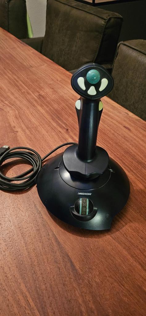 Medion Joystick, Computers en Software, Joysticks, Gebruikt, Ophalen