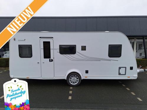 Tabbert Senara 490 TD TABBERT PREMIUM WEKEN, Caravans en Kamperen, Caravans, tot en met 4, 1250 - 1500 kg, Rondzit, Tabbert, Vast bed
