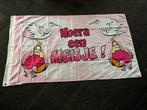 Geboorte Vlag Meisje 90x150cm, Ophalen of Verzenden, Nieuw, Kraamcadeau