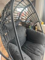 Hangstoel met voet - incl. kussens, Ophalen, Zo goed als nieuw, 75 tot 100 cm