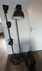 Complete set vloer- en hanglampen, Ophalen, Zo goed als nieuw, Metaal, 75 cm of meer