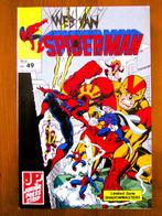 Juniorpress: Web van SpiderMan nr. 49 - Nog een keer om ..., Boeken, Ophalen of Verzenden, Eén comic, Zo goed als nieuw
