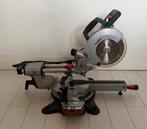 Afkortzaag Metabo + professioneel onderstel, Doe-het-zelf en Verbouw, Gereedschap | Zaagmachines, Ophalen, Gebruikt, Afkortzaag