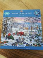 Gibsons puzzel Bringing home the tree, 1000 stukjes, Hobby en Vrije tijd, Denksport en Puzzels, Ophalen of Verzenden, 500 t/m 1500 stukjes