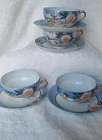 Japanse kop en schotels, set.van 4, Antiek en Kunst, Antiek | Servies los, Verzenden