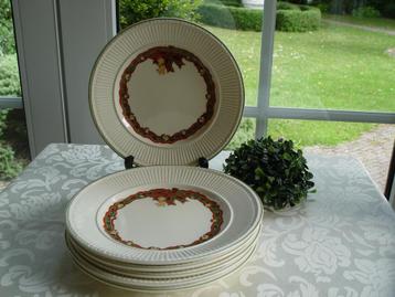 Christmas time kerst kerstservies fruitborden 20.5 cm beschikbaar voor biedingen