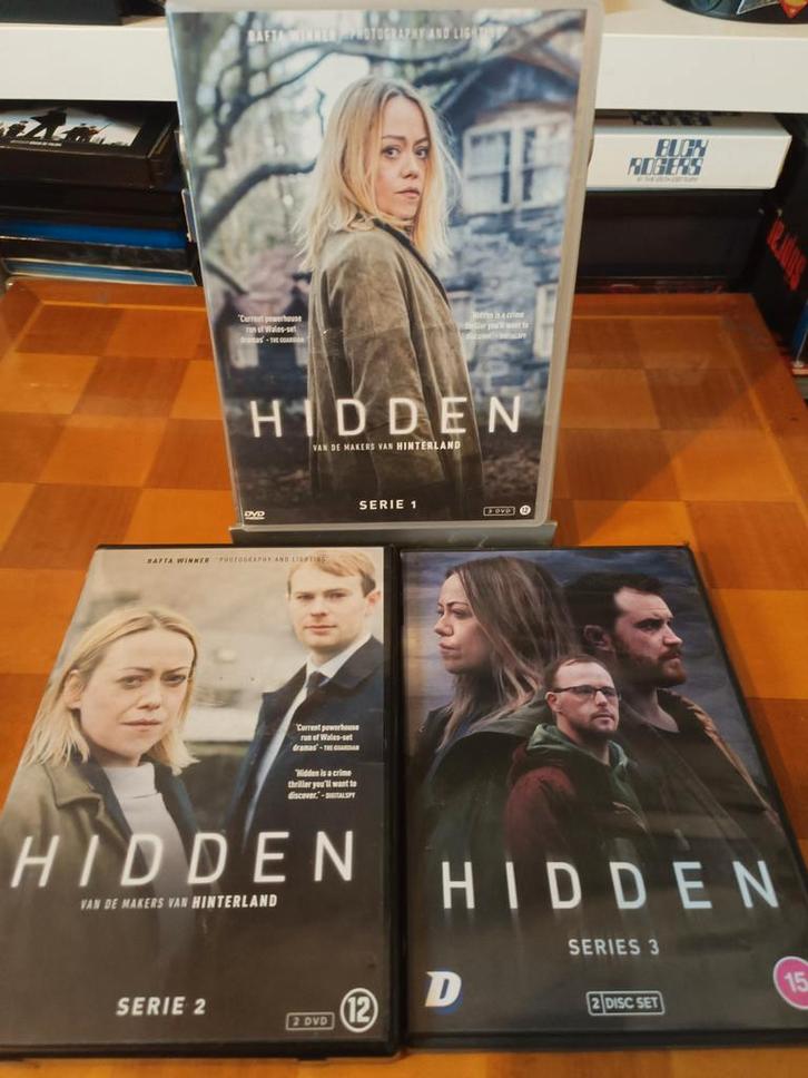 Hidden De Complete Serie Dvd NL + UK Import ZGAN!! LEES, Cd's en Dvd's, Dvd's | Tv en Series, Zo goed als nieuw, Drama, Boxset