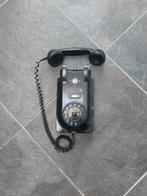 Vintage Zwarte bakeliet ptt telefoon, Antiek en Kunst, Ophalen of Verzenden