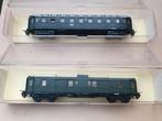 Trix Express 2 wagons 3371, 3372, Gebruikt, Gelijkstroom, Trix, Wagon
