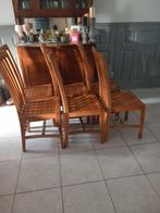 6 Eetkamerstoelen met hoge rugleuning, Ophalen