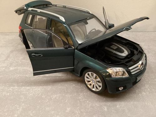 Mercedes GLK Minichamps 1:18 schade model, Hobby en Vrije tijd, Modelauto's | 1:18, Gebruikt, Auto, MiniChamps, Ophalen of Verzenden