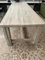 Eettafel met 8 stoelen in super staan, Huis en Inrichting, Ophalen, 200 cm of meer, 50 tot 100 cm, Zo goed als nieuw