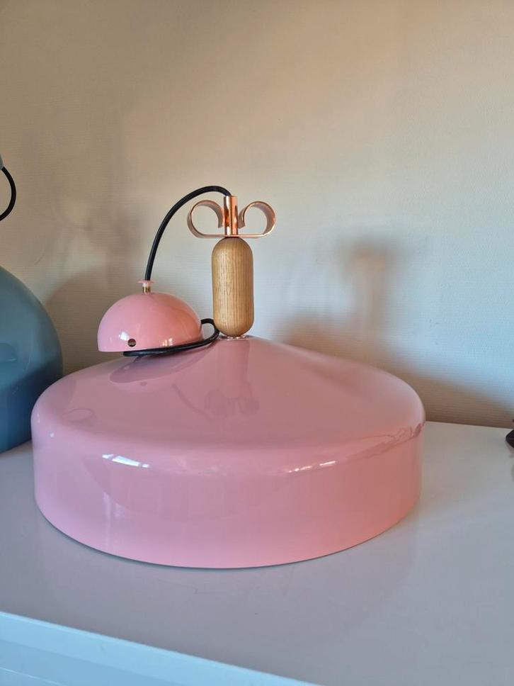 Torremato Bon Ton Hanglamp roze, Antiek en Kunst, Antiek | Emaille, Ophalen
