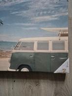 schilderij bedrukking vw Volkswagen bus groen let op, Huis en Inrichting, Woonaccessoires | Schilderijen, Tekeningen en Foto's