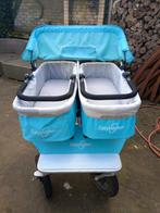 easywalker duowagen lichtblauw, Ophalen, Gebruikt, Kinderwagen of Buggy