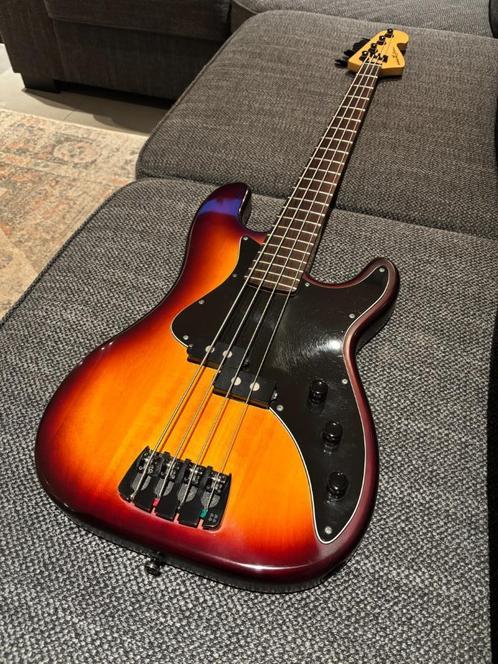 Sandberg Electra VS4 Tobacco Sunburst, Muziek en Instrumenten, Snaarinstrumenten | Gitaren | Bas, Zo goed als nieuw, Elektrisch