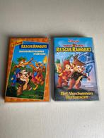 Knabbel en Babbel (Rescue Rangers) - 2 VHS Videobanden, Cd's en Dvd's, VHS | Kinderen en Jeugd, Tekenfilm, Alle leeftijden, Ophalen of Verzenden