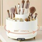 Draaiende Make-up Organizer - Wit, Gehele gezicht, Wit, Nieuw, Ophalen of Verzenden