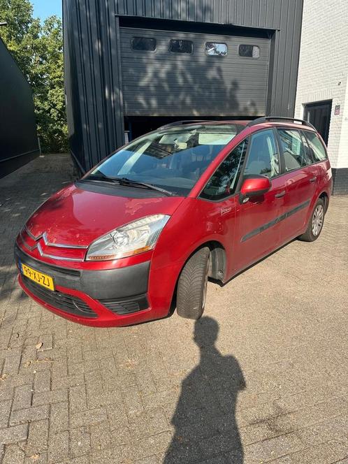 Citroën C4 (Grand) Picasso 2.0 16V  2007 Rood loop of sloop, Auto's, Citroën, Particulier, C4 (Grand) Picasso, Benzine, C, MPV