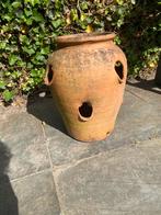 Terracotta aardbeien pot aardbeienpot bloembak, Tuin en Terras, Tuinvazen, Ophalen, Gebruikt