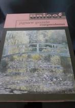 Legpuzzel 1000 stukjes Monet van Unicef, Hobby en Vrije tijd, Denksport en Puzzels, Ophalen of Verzenden, 500 t/m 1500 stukjes