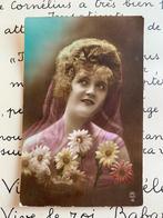 1911 Dame met roze sluier (ME), Ophalen of Verzenden, Voor 1920, Gelopen, Overige thema's