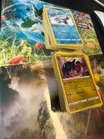 Mapje met pokemon kaarten, ongeveer 375 kaarten, Ophalen of Verzenden, Gebruikt