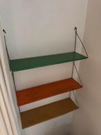 Tomaso Vintage Wandrek met 3 Planken, Ophalen of Verzenden, Gebruikt