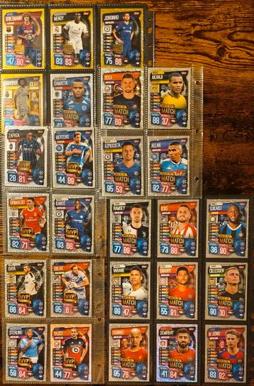 Topps Mvp Champions League & Man Of the Match FOIL Cards  beschikbaar voor biedingen
