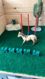 Schleich slalom 42483, Ophalen of Verzenden, Zo goed als nieuw, Paard, Beeldje of Figuurtje