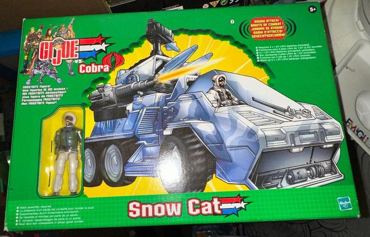 Snowcat met frostbite gijoe vs cobra serie 2002 misb nieuw, Verzamelen, Poppetjes en Figuurtjes, Nieuw, Ophalen