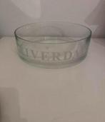 Riverdale schaal van glas, Schaal, Rond, Ophalen of Verzenden, Glas
