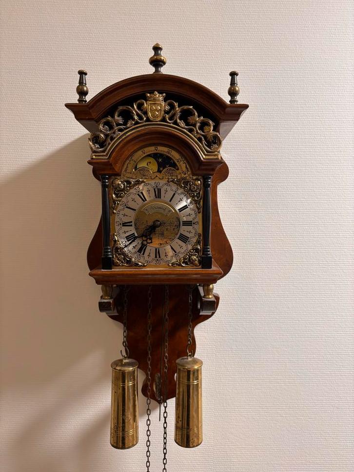 Antieke Wandklok Warmink, Antiek en Kunst, Antiek | Klokken, Ophalen