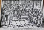 houtsnede van de Rijksdag 1521 - Luther bij keizer Karel V, Verzamelen, Ansichtkaarten | Themakaarten, Ophalen of Verzenden, 1980 tot heden