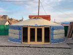 Woonkwaliteit 6XL yurt met serre deuren en ramen, Ophalen, Nieuw, Meer dan 6