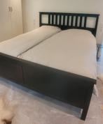 Ikea Hemnes bed 180 x 200, 180 cm, Zo goed als nieuw, Hout, Zwart