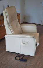 ZGAN smalle leren elektrische sta op stoel relax fauteuil, Ophalen, Zo goed als nieuw, 75 tot 100 cm, 50 tot 75 cm