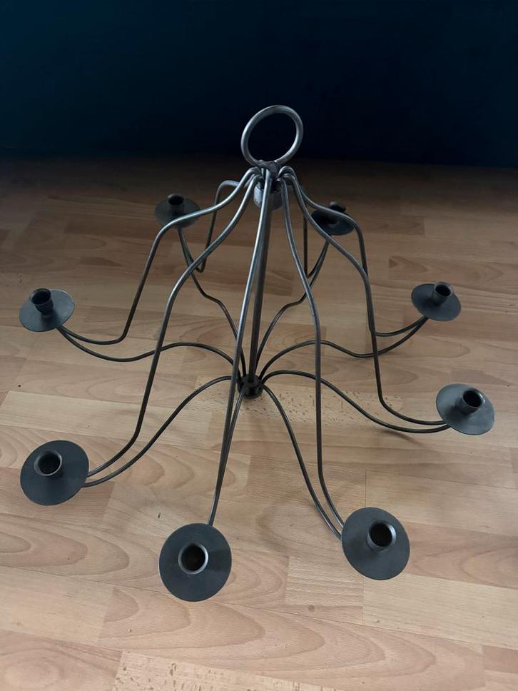 Kroonluchter voor Kaarsen, Huis en Inrichting, Woonaccessoires | Kandelaars en Kaarsen, Gebruikt, Kandelaar, 25 tot 50 cm, Metaal