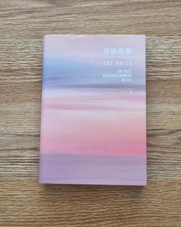 BTS The Notes English Version Book 1 beschikbaar voor biedingen