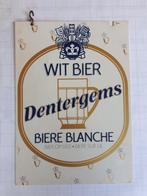 Dentergems Wandbord Wit Bier Biere Blanche, Overige merken, Reclamebord, Plaat of Schild, Gebruikt, Ophalen of Verzenden