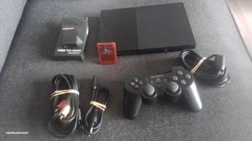 PlayStation 2 (PS2) met Controller & HDMI Adapter beschikbaar voor biedingen