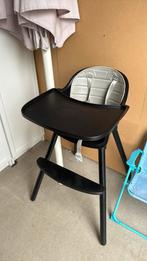 Eetstoel Qute zwart, Ophalen of Verzenden, Meegroeistoel, Stoelverkleiner