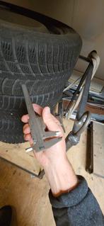 Winterbanden met velg Peugeot 206, Gebruikt, Banden en Velgen, Personenwagen, Winterbanden