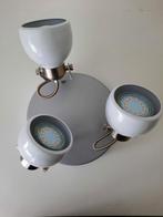 Trio spots wit elda., Metaal of Aluminium, Ophalen of Verzenden, Zo goed als nieuw, Led