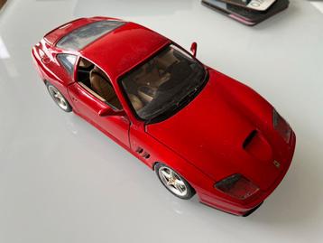 Bburago Ferrari 550 Maranello Modelauto 1:18 beschikbaar voor biedingen