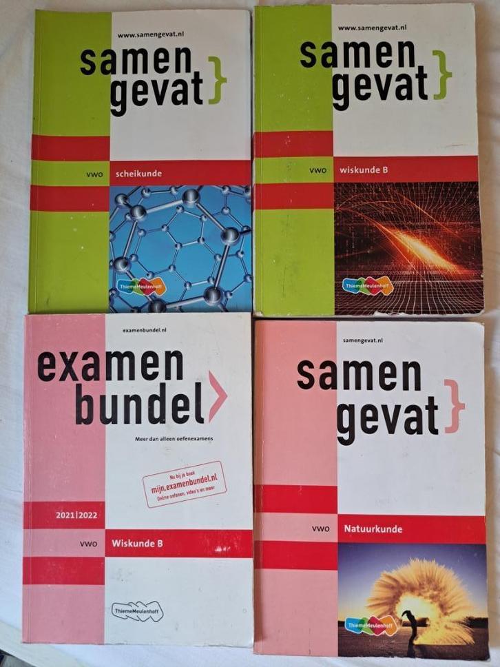 Set examenhulpboeken VWO N&T vakken, Boeken, Schoolboeken, Zo goed als nieuw, VWO, Ophalen of Verzenden